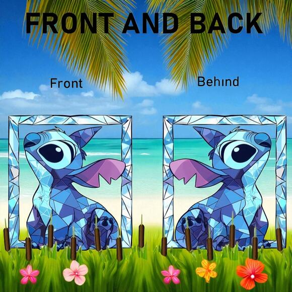 Stitch 8” Acrylic Suncatcher – Stained Glass Style Window Art - Picture 4 of 5